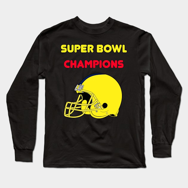 Super Bowl Long Sleeve T-Shirt by awesomeshirts